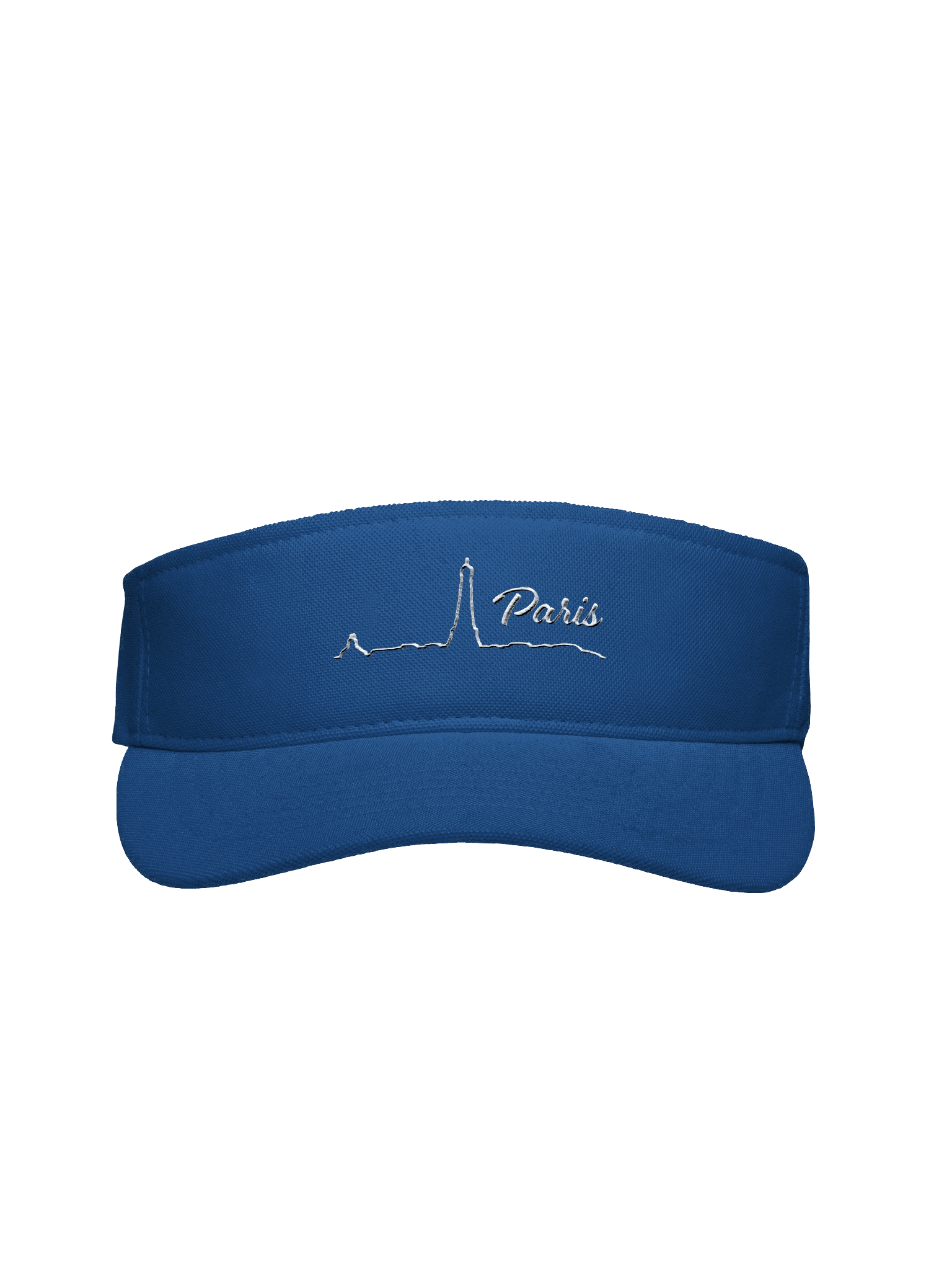 Paris City Skyline Embroidered Flexfit Visor product image (4)