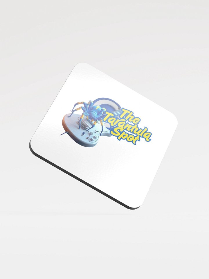 Tarantula Spot Glossed Cork Coaster product image (1)