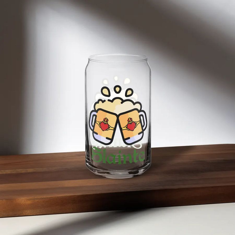 Sip in Style: Sláinte Soda Can Glass product image (9)