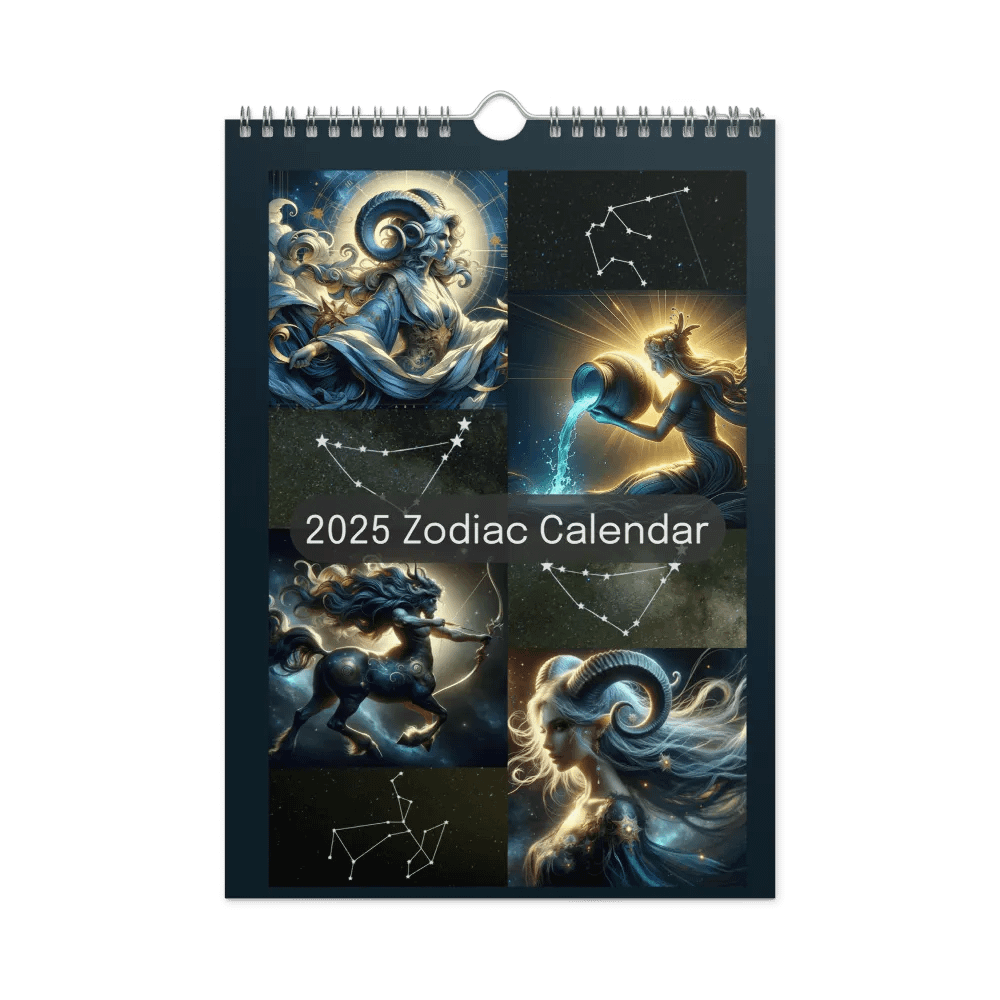 2025 Zodiac Calendar: A Celestial Fantasy Journey product image (1)