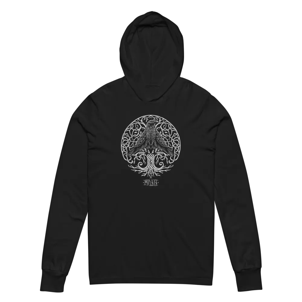 Munin's Perch Hooded Long Sleeve Tee product image (2)