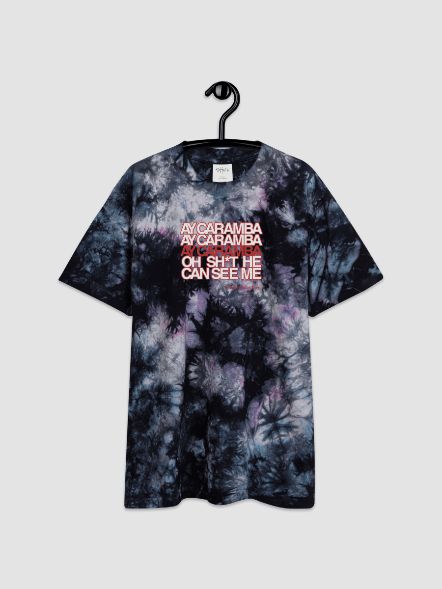 Ay Caramba Oversized Tie-Dye Tee product image (7)