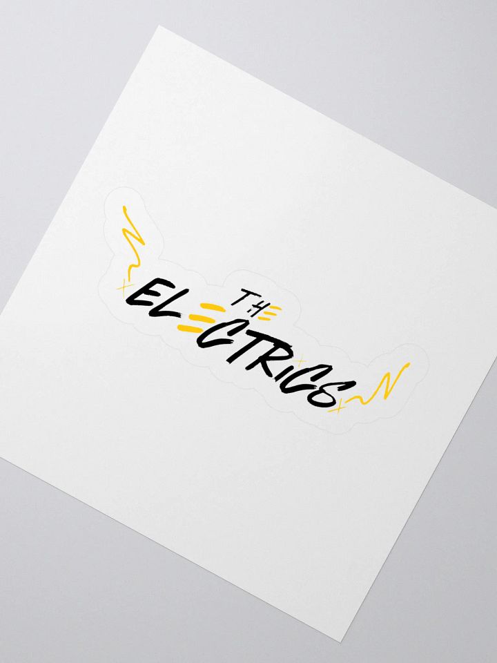 The Electrics Kiss Cut Sticker product image (5)