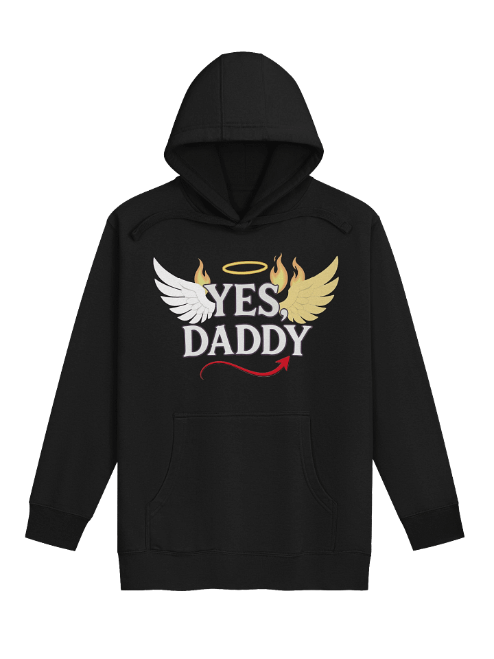 YES DADDY Hoodie | Angel vs Devil Edition | Cotton Heritage Premium Hoodie product image (1)