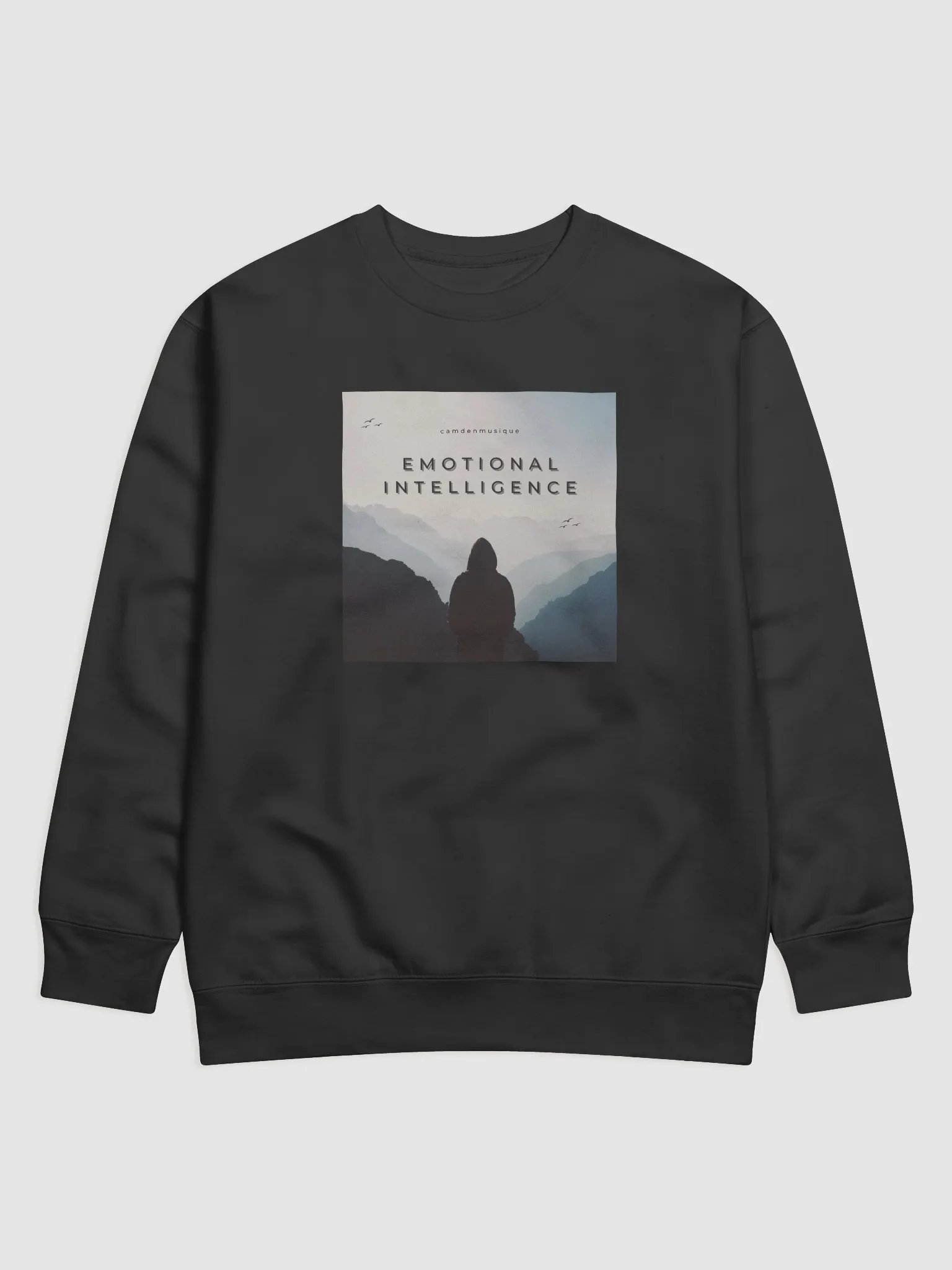 emotional intelligence sweatshirt dark mode product image (1)