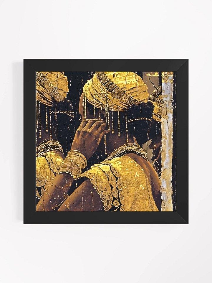 Golden Adornment Framed Matte Poster product image (5)