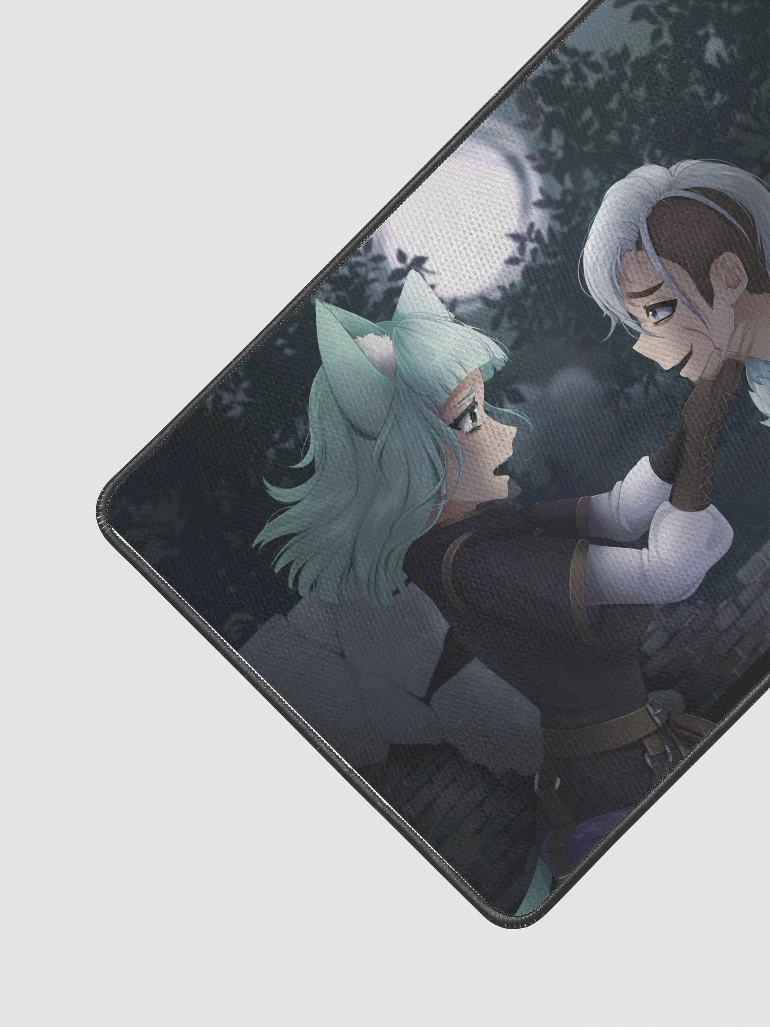 "At least you're safe" Desk Mat product image (2)