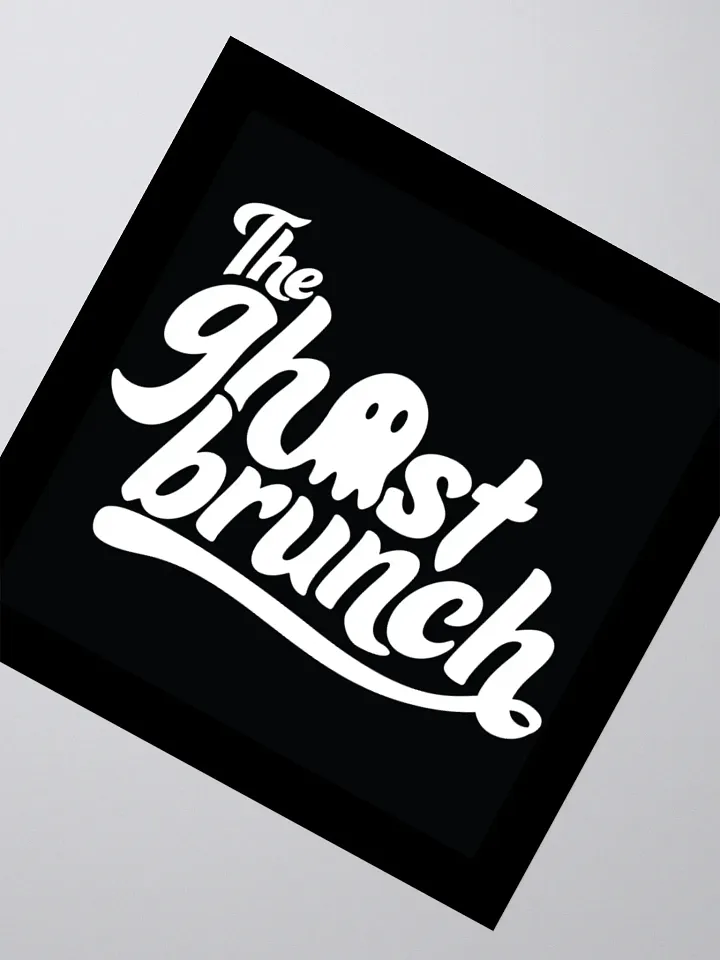 The Ghost Brunch 3"x3" sticker product image (2)