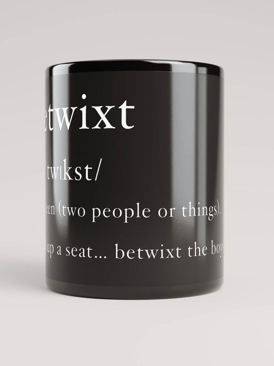 Betwixt Definition Mug Black product image (3)
