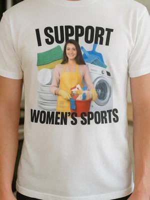 I love women's sports #womenssports #funnyshirts #fyp #memeshirts 