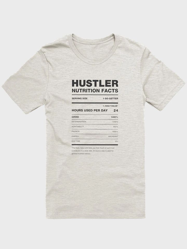 HUSTLER Nutrition Facts Supersoft Tee product image (11)
