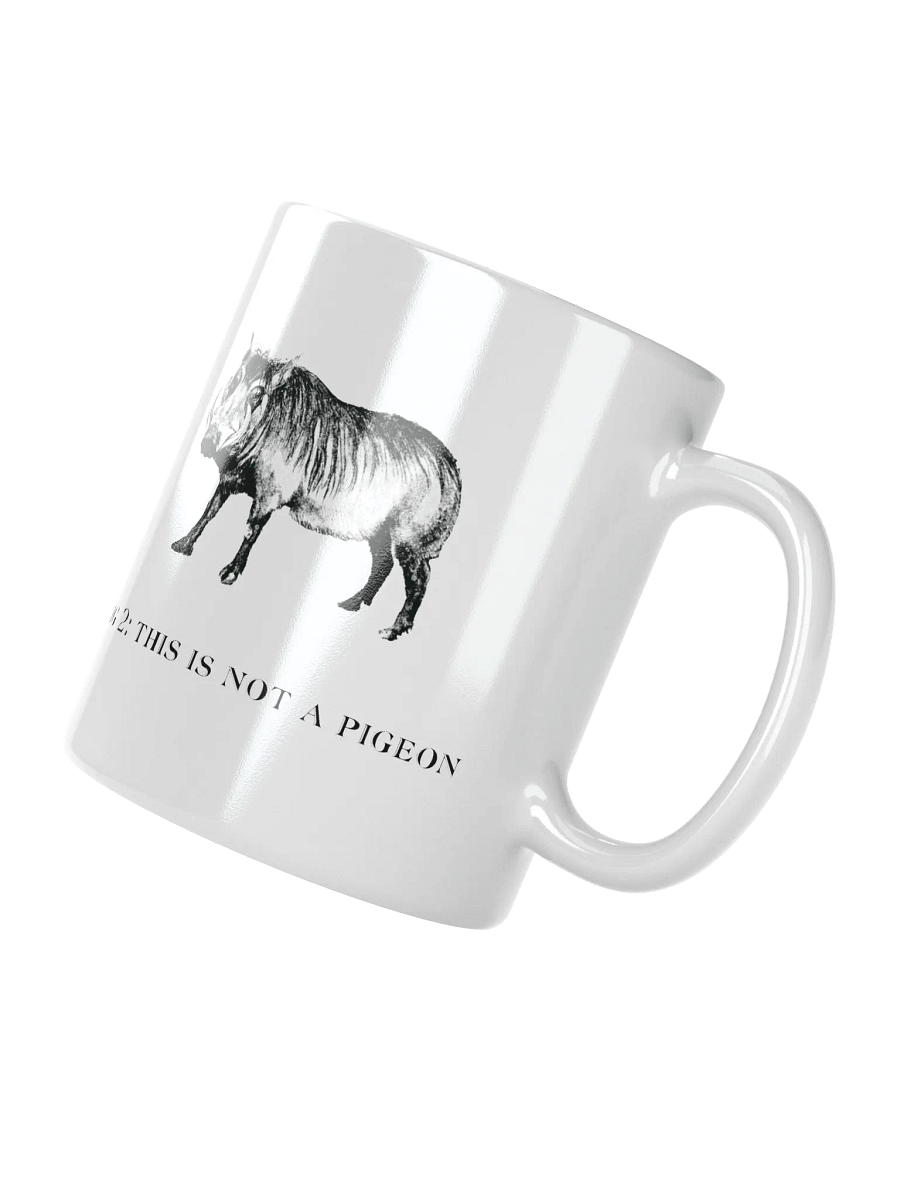 Not A Pigeon-Warthog Mug product image (3)