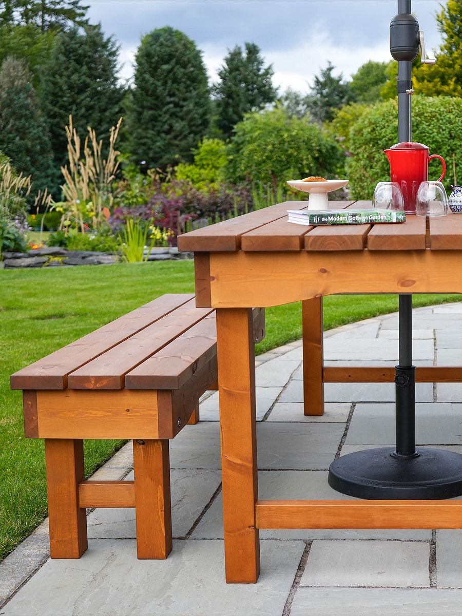 Folding Patio Table & Benches | Digital Plans product image (1)
