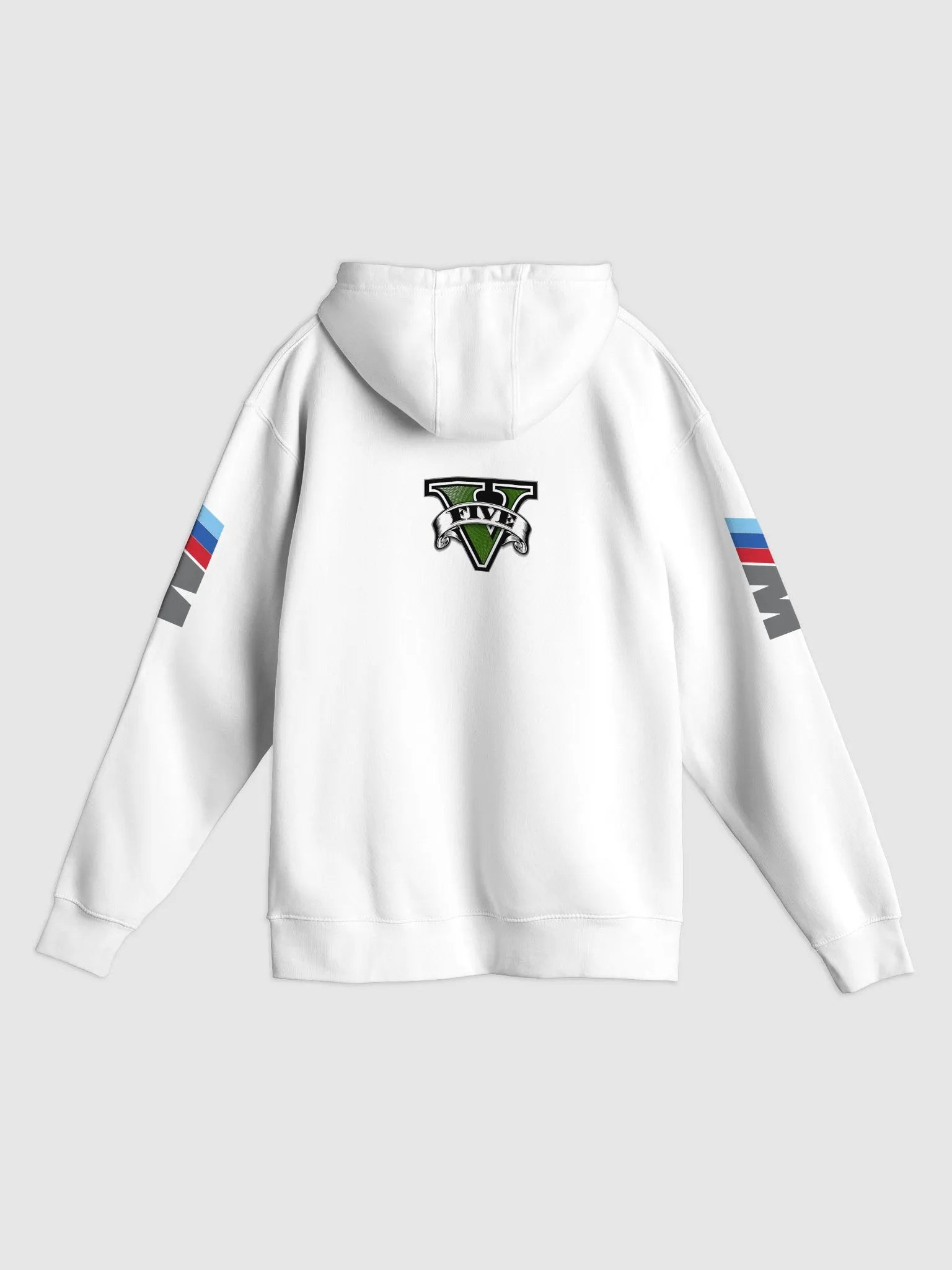 Tri-Colored Logo V Premium Hoodie product image (4)