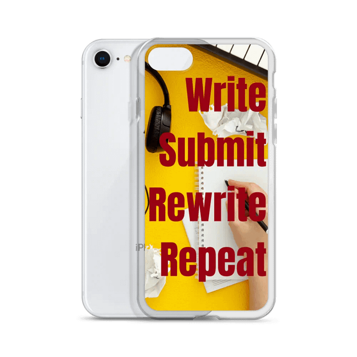 Write, Submit, Rewrite, Repeat iPhone Case product image (328)