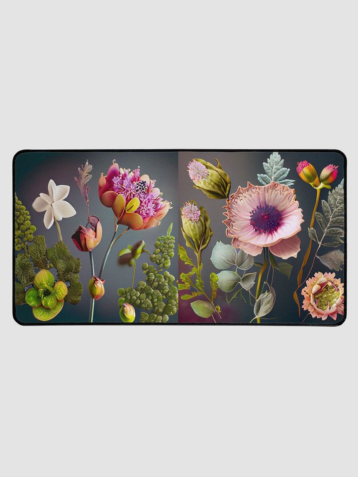 Unleash the Full Bloom on Your Desk with this Expansive Floral Mousepad product image (1)