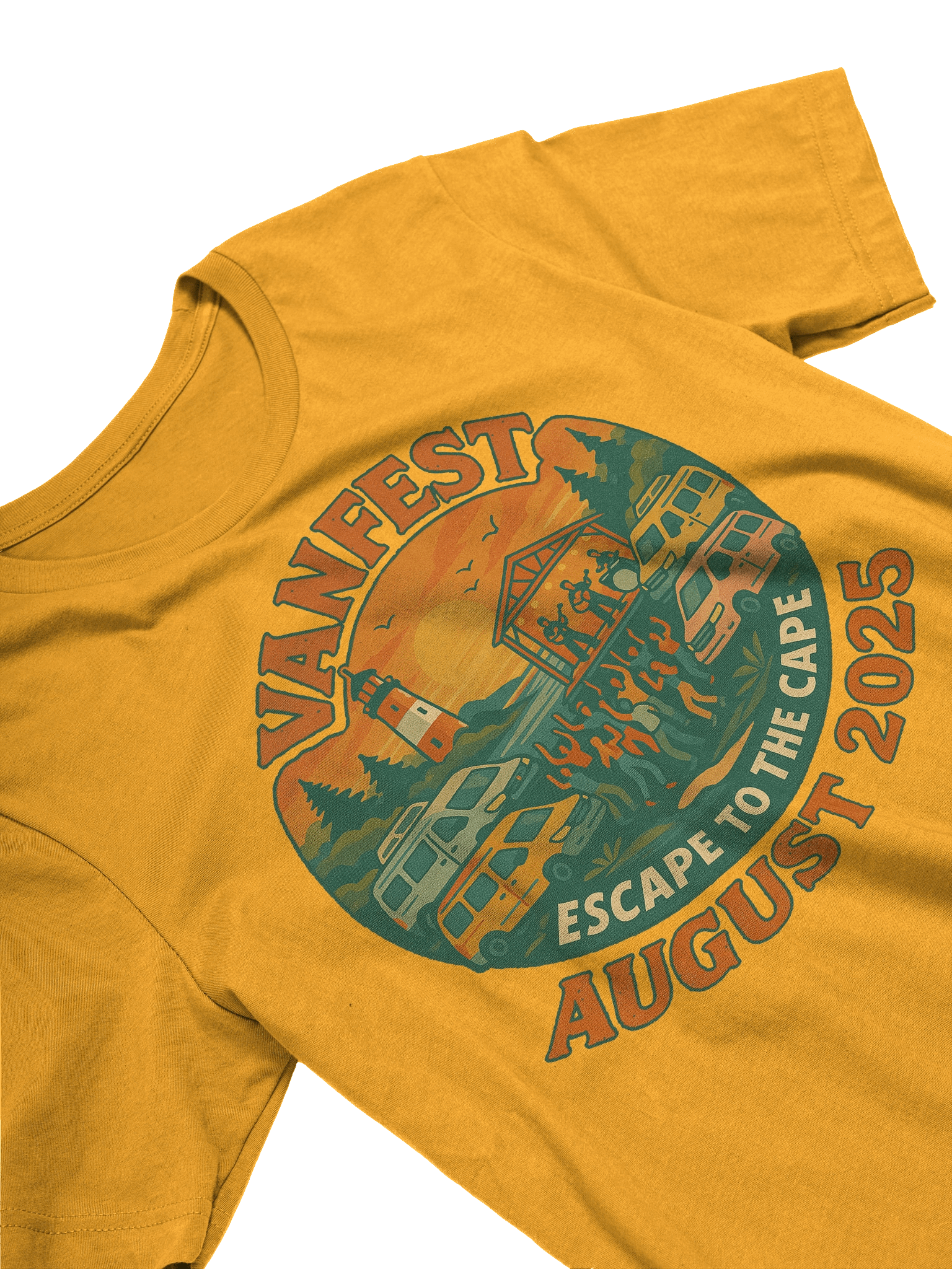 VanFest: Escape to the Cape 2025 - Official T-shirt product image (9)