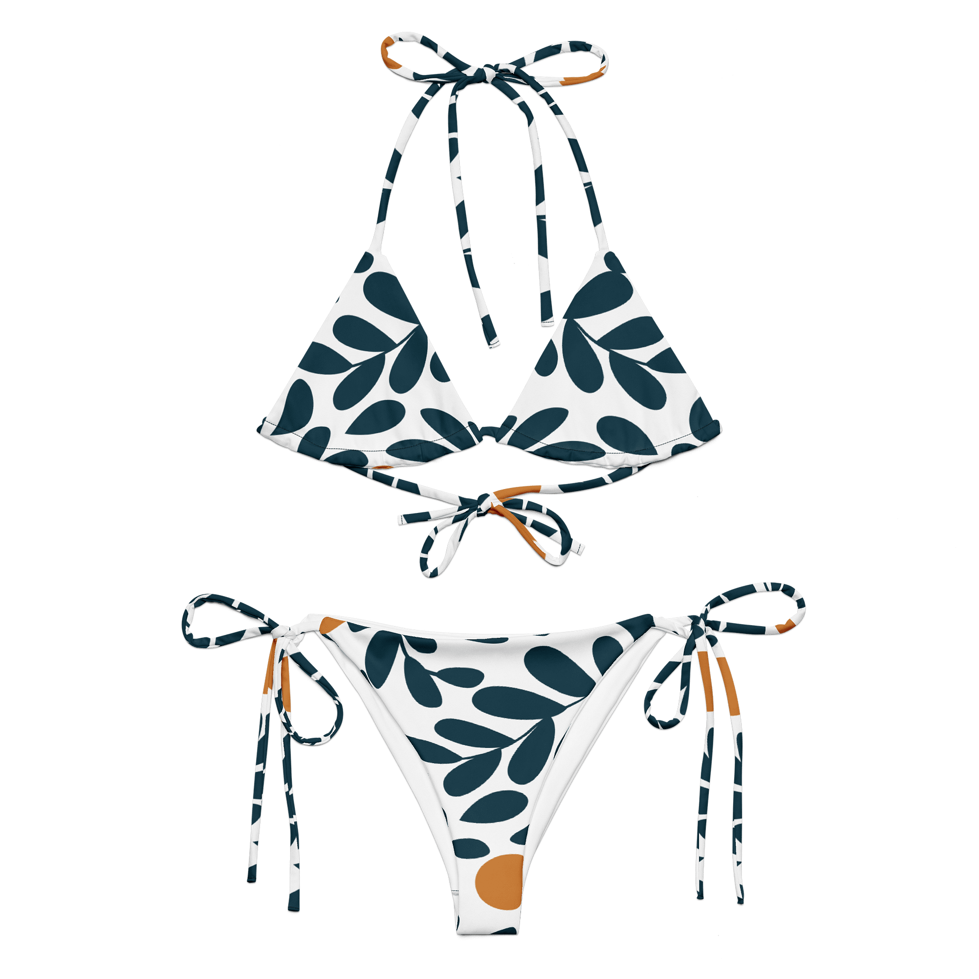 Flowing Leaves and Circle Bikini Set product image (2)