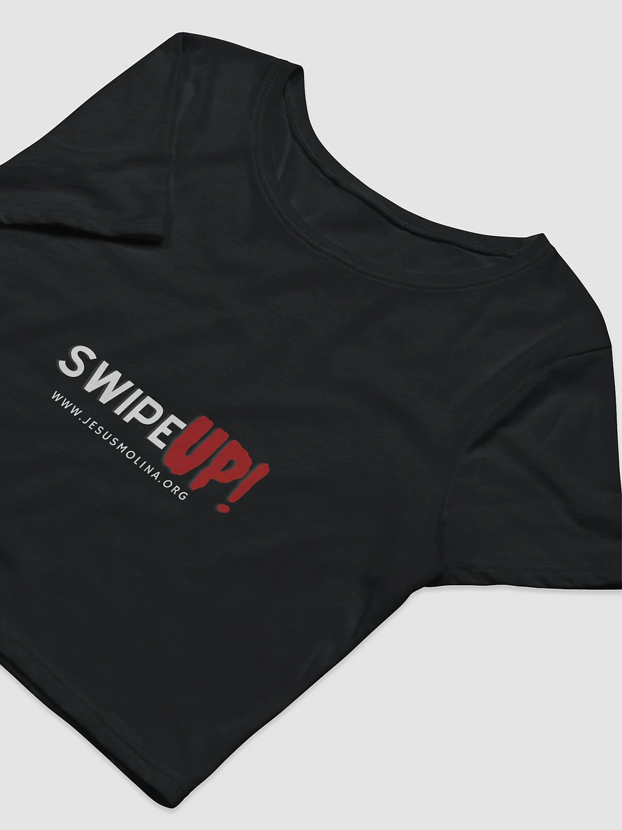 Swipe Up (Black T-shirt Women) product image (3)