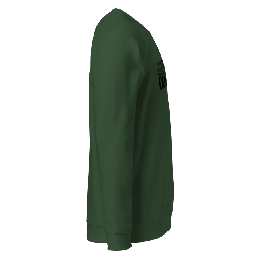 Generally Confused Organic Cotton Sweatshirt (Black Print) product image (6)