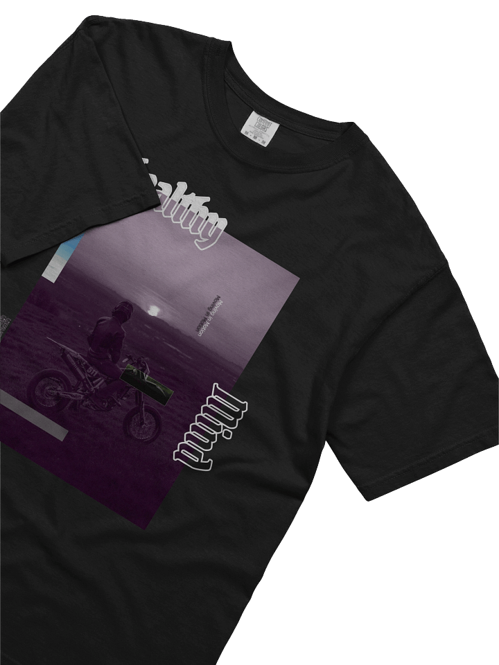 Healthy Mind, Dirt Bike Sunset Glitch | Shirt product image (2)