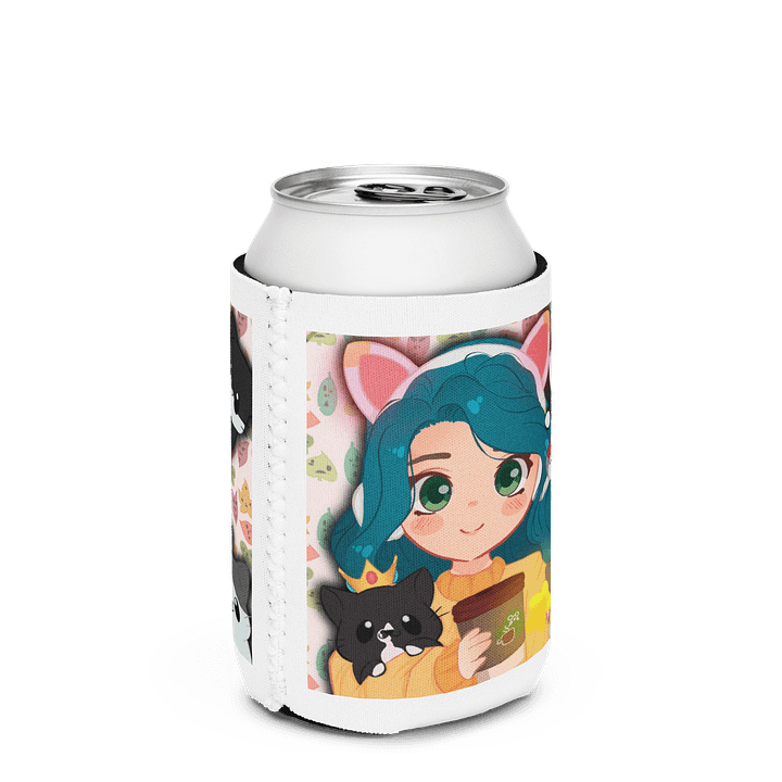 Al & Kitties Drink Koozie Blue product image (2)