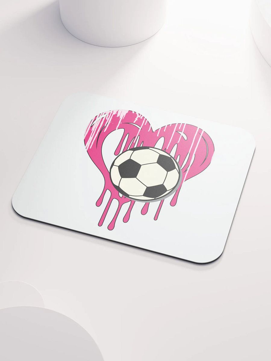 Heart Soccer Love for the Game Mouse Pad product image (3)
