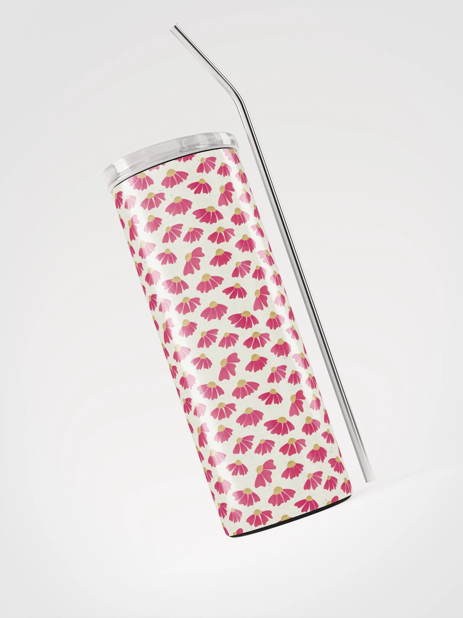Cosmic Bloom Falling Flowers Tumbler product image (3)