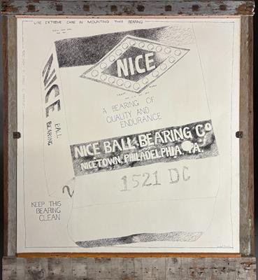 Nice Ball Bearing (1992) Framed Original product image (1)
