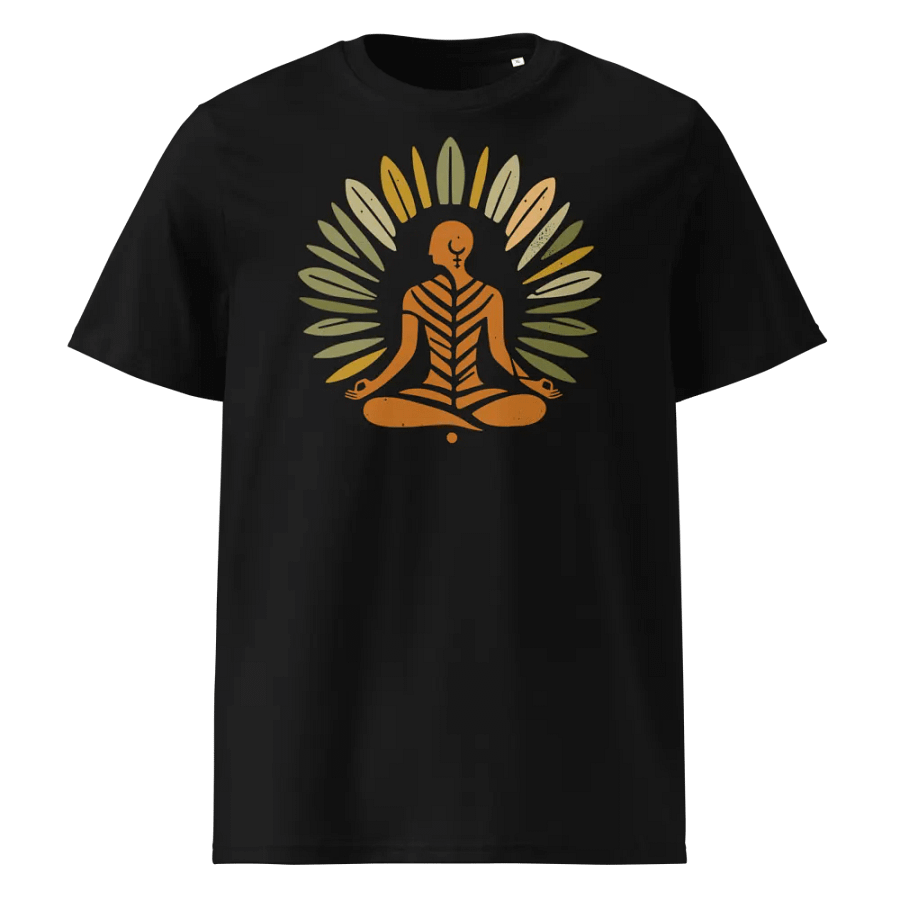 Zen leaf - Meditative Leaf Harmony T-Shirt product image (5)