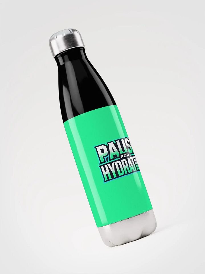Pause For Hydration Gamer Gaming Water Bottle product image (1)