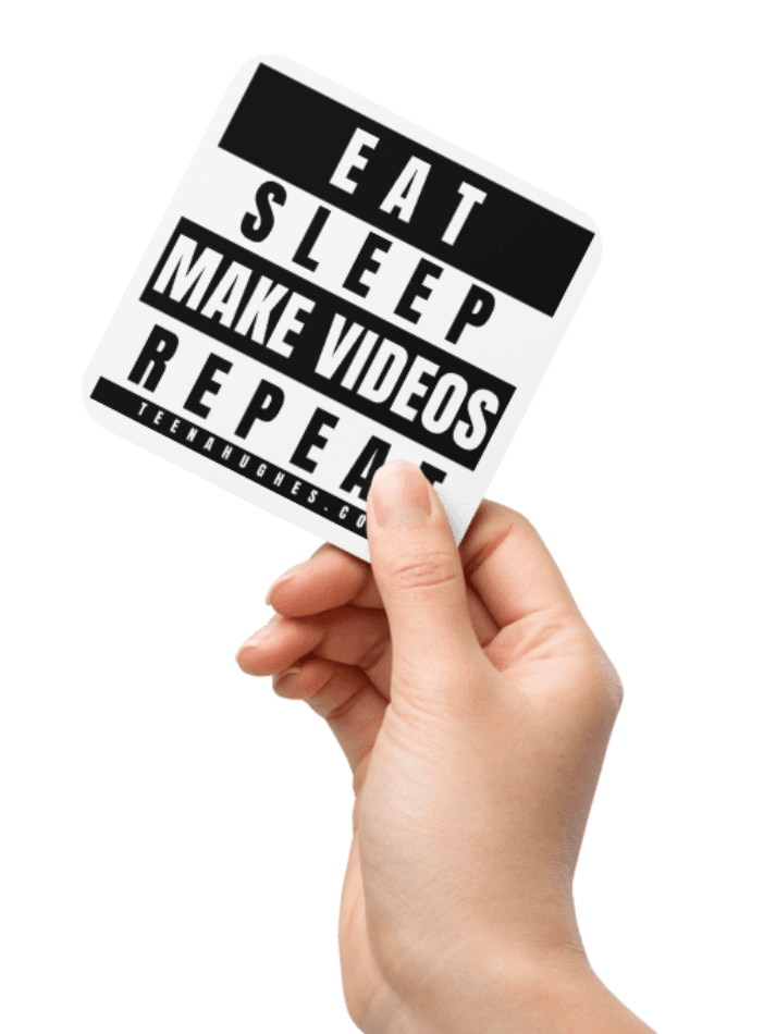 EAT • SLEEP • MAKE VIDEOS • REPEAT • DRINK COASTER (Qty 1) product image (3)