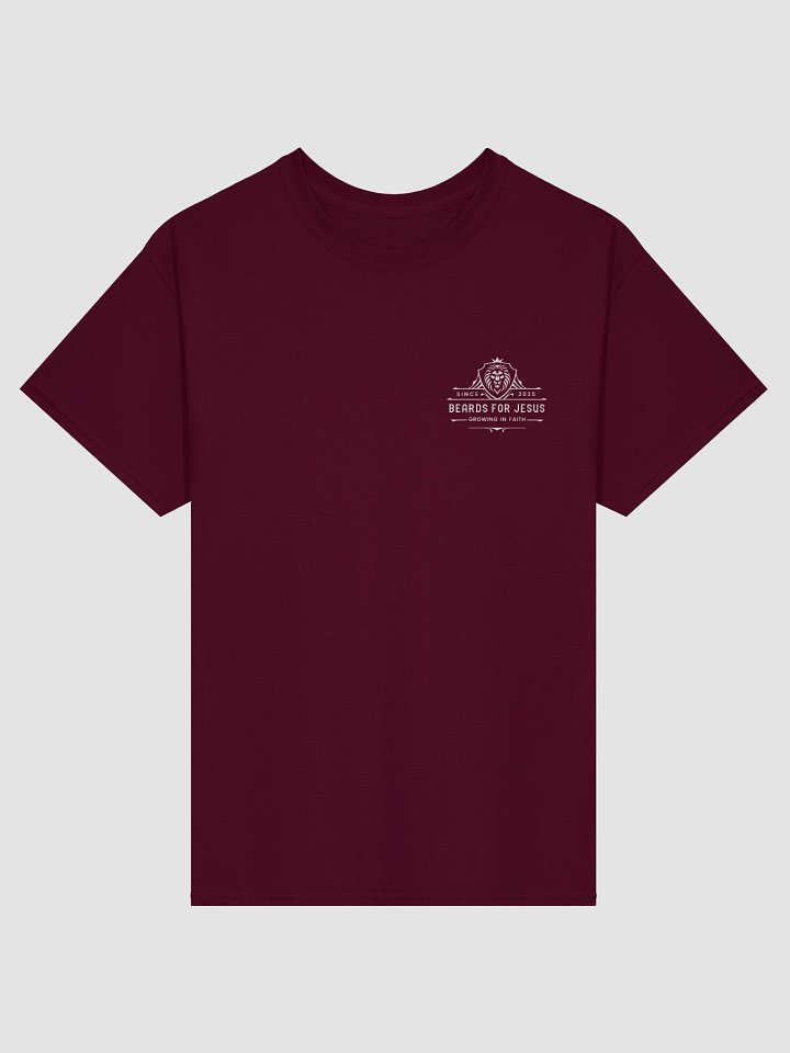 Beards for Jesus - Iron Sharpens Iron - White Logo product image (1)