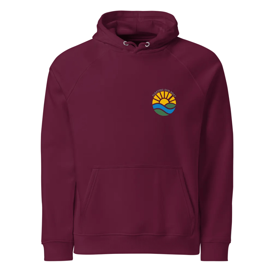 Sunrise Serenity Unisex Raglan Hoodie product image (1)