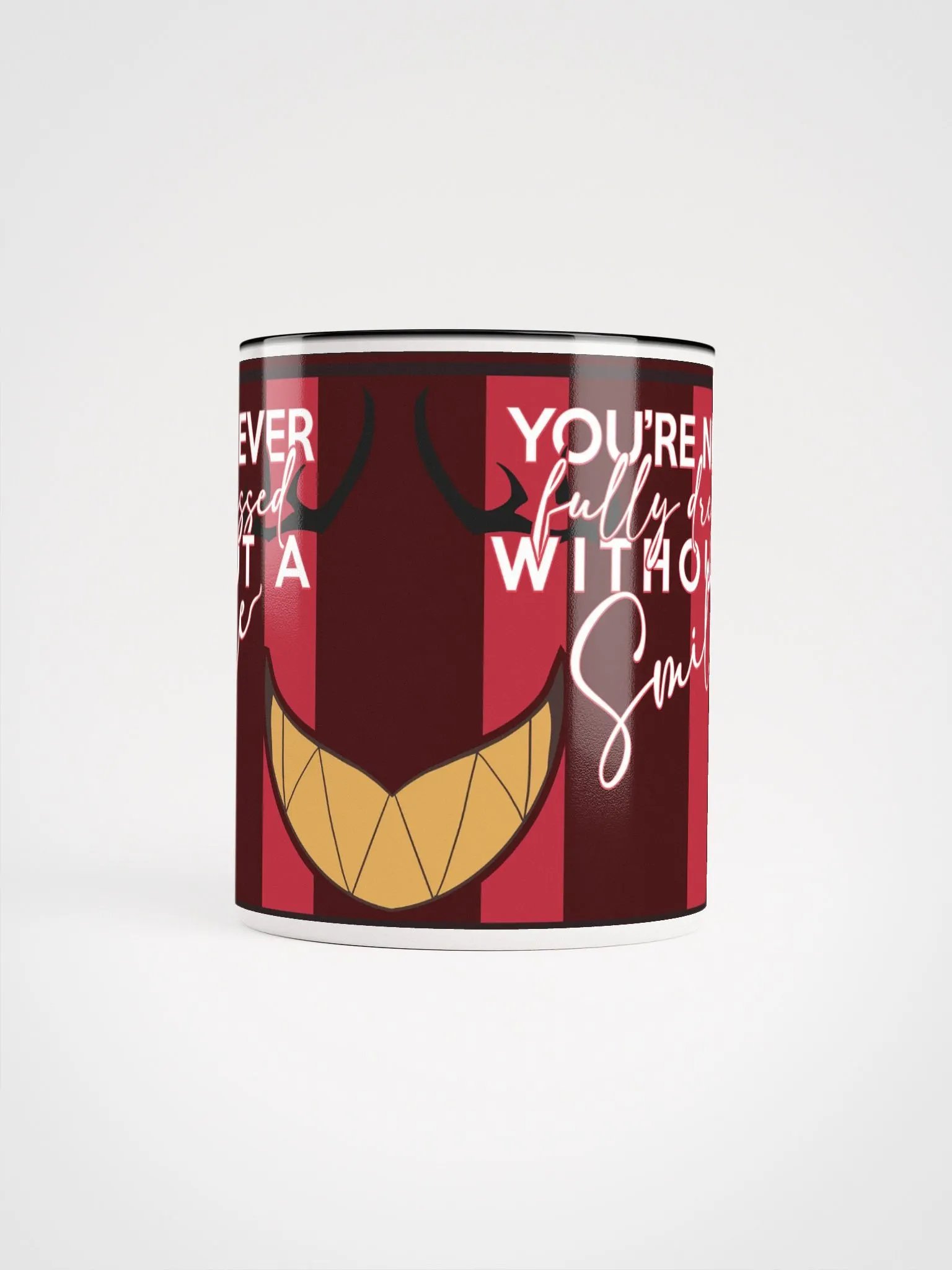 Never Fully Dressed Without a Smile Mug | Alastor Hazbin Hotel product image (18)