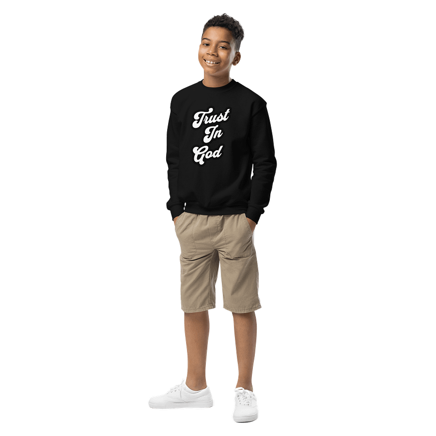 Trust In God Youth Sweatshirt product image (1)