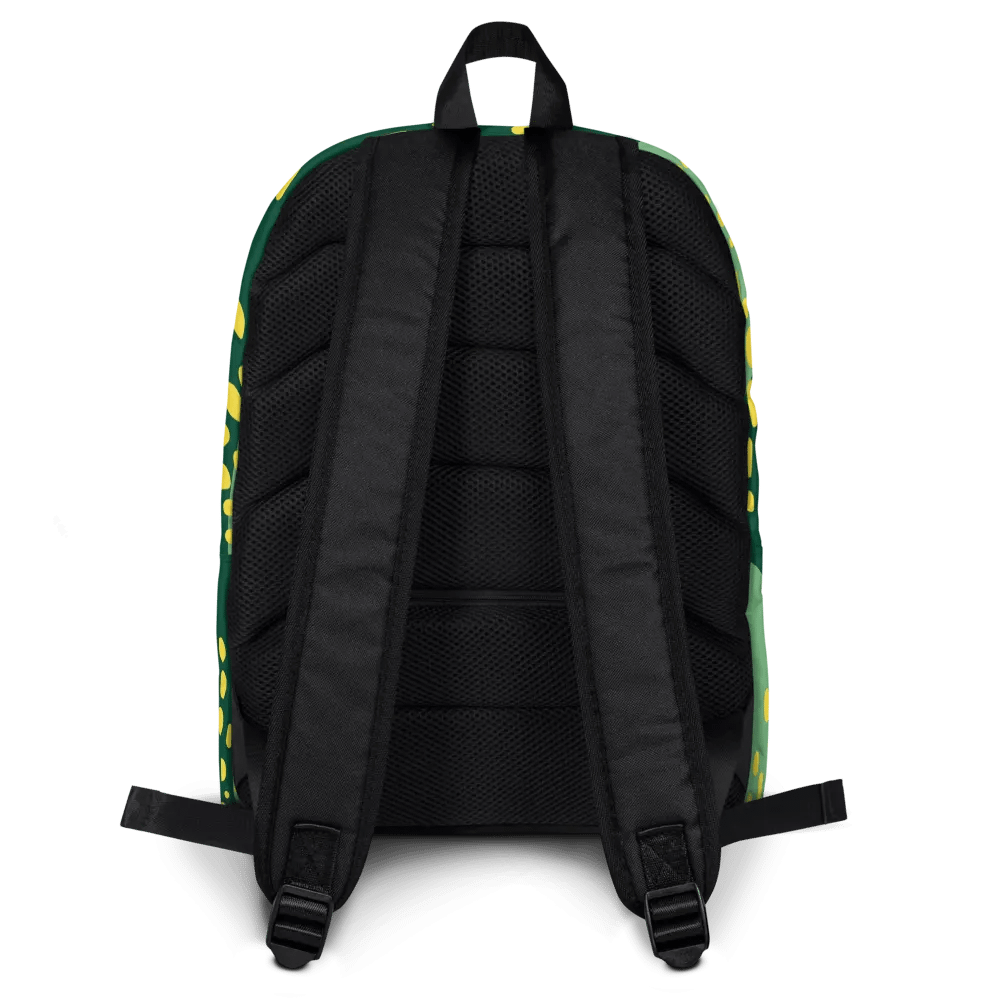 "Australia" Green and Gold Forever! Backpack product image (6)