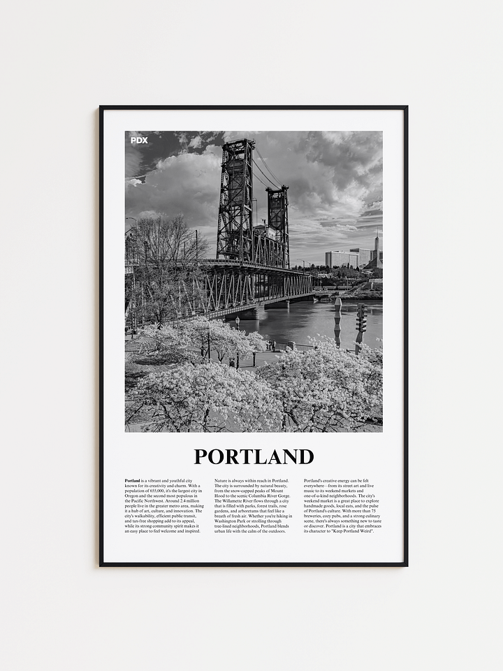 Portland 03 Newspaper Poster product image (1)