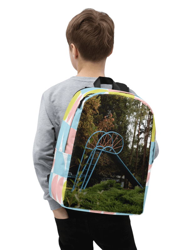 Rucksack - Nostalgischer Spielplatz Mädchen product image (2)