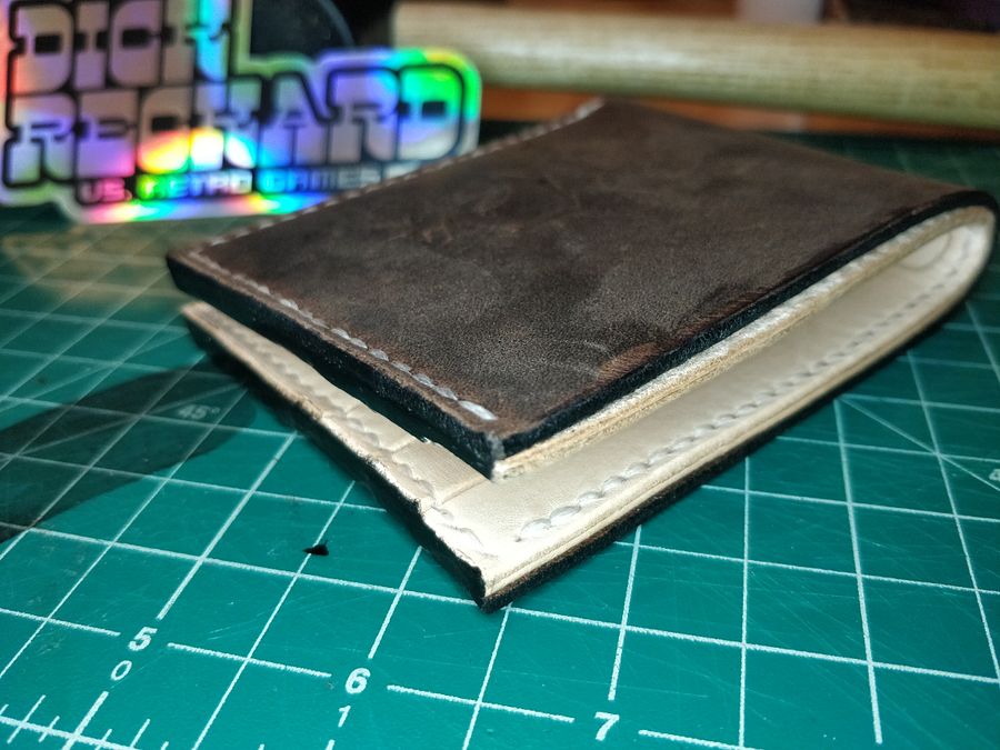Dark Brown Billfold Wallet V4.0 0A product image (7)