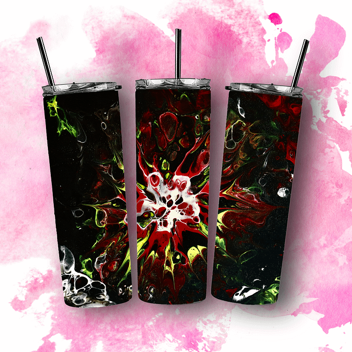 Amaryllis Minerva 20oz Skinny Tumbler product image (1)