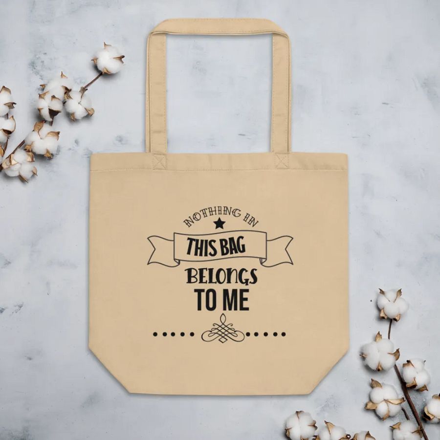 Eco-Chic Ribbon Tote Bag product image (3)