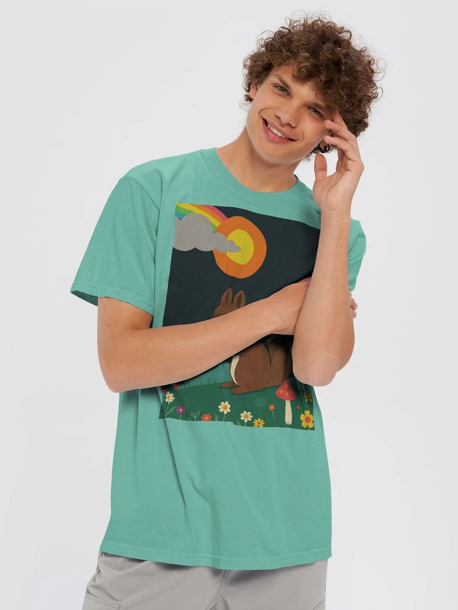 Ultra-Soft Cotton Comfort: Garment-Dyed T-Shirt product image (5)