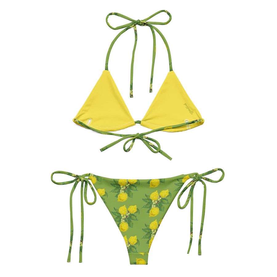 Lemon Love Green Bikini Set product image (2)