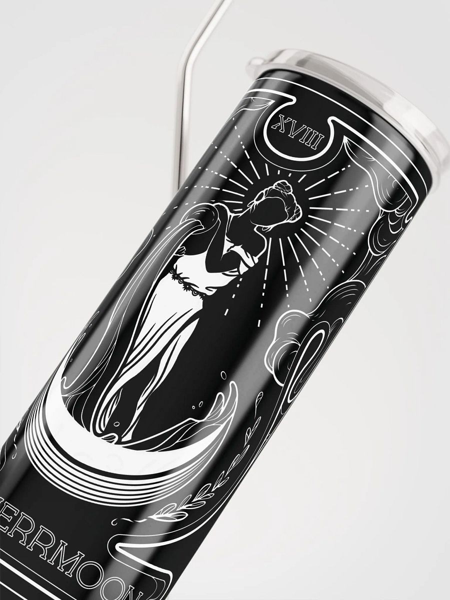 MM 𝖙𝖆𝖗𝖔𝖙 stainless steel tumbler w/ reusable straw product image (1)