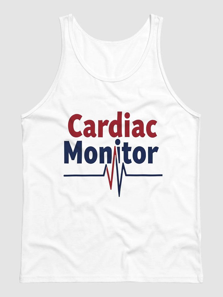 EKG Line Heartbeat Tank product image (2)