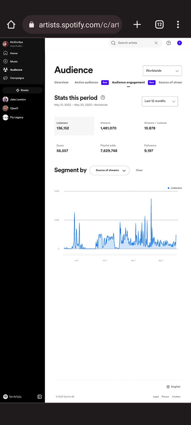 200k Reach (Spotify Campaign) product image (3)