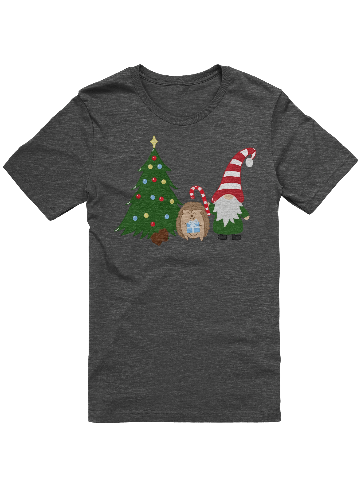 Christmas with my Gnomies Design Bella+Canvas Supersoft T-Shirt product image (9)