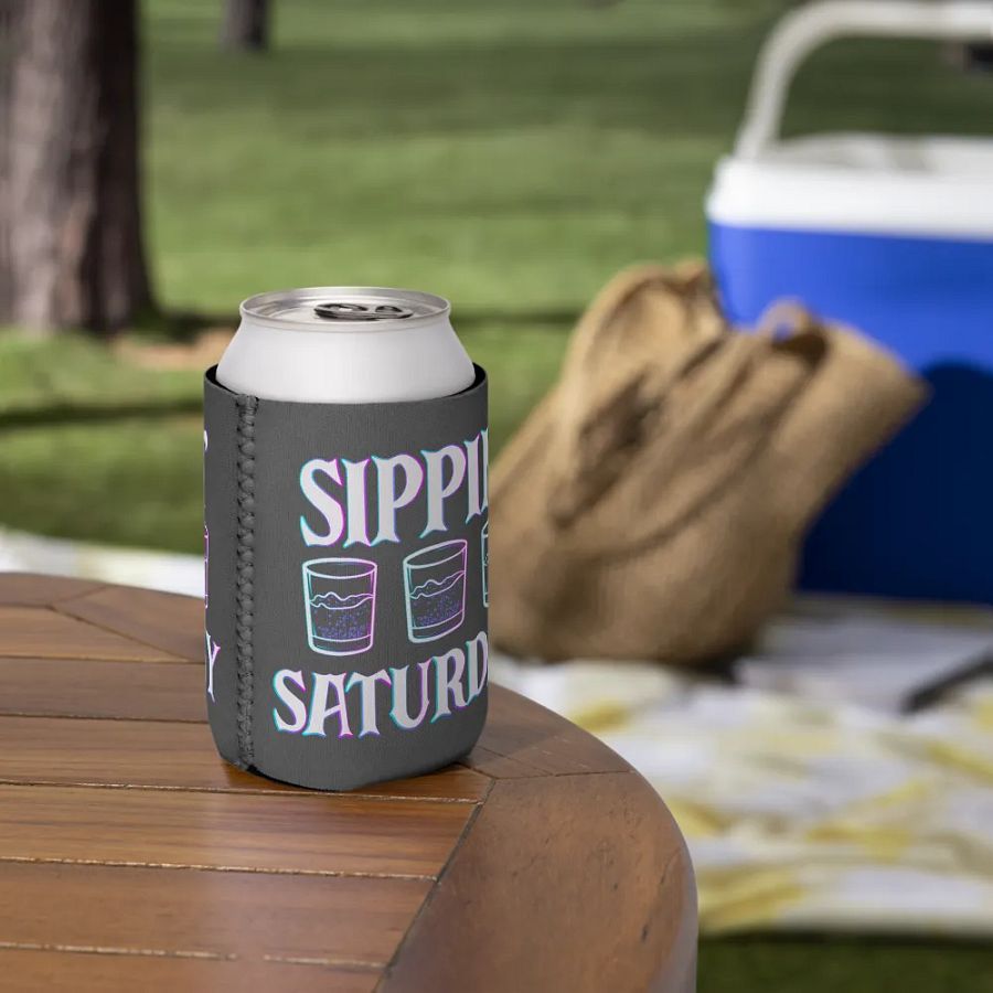 Sippin' Saturday - Koozie product image (7)