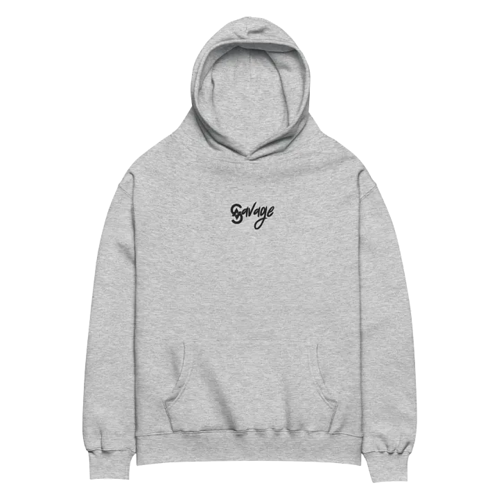 Savage Hoodie (GREY) product image (2)